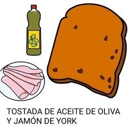 Mitja Torrada de Oli d'oliva i pernill dolç