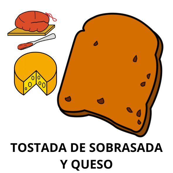 Mitja Torrada de Sobrasada i formatge